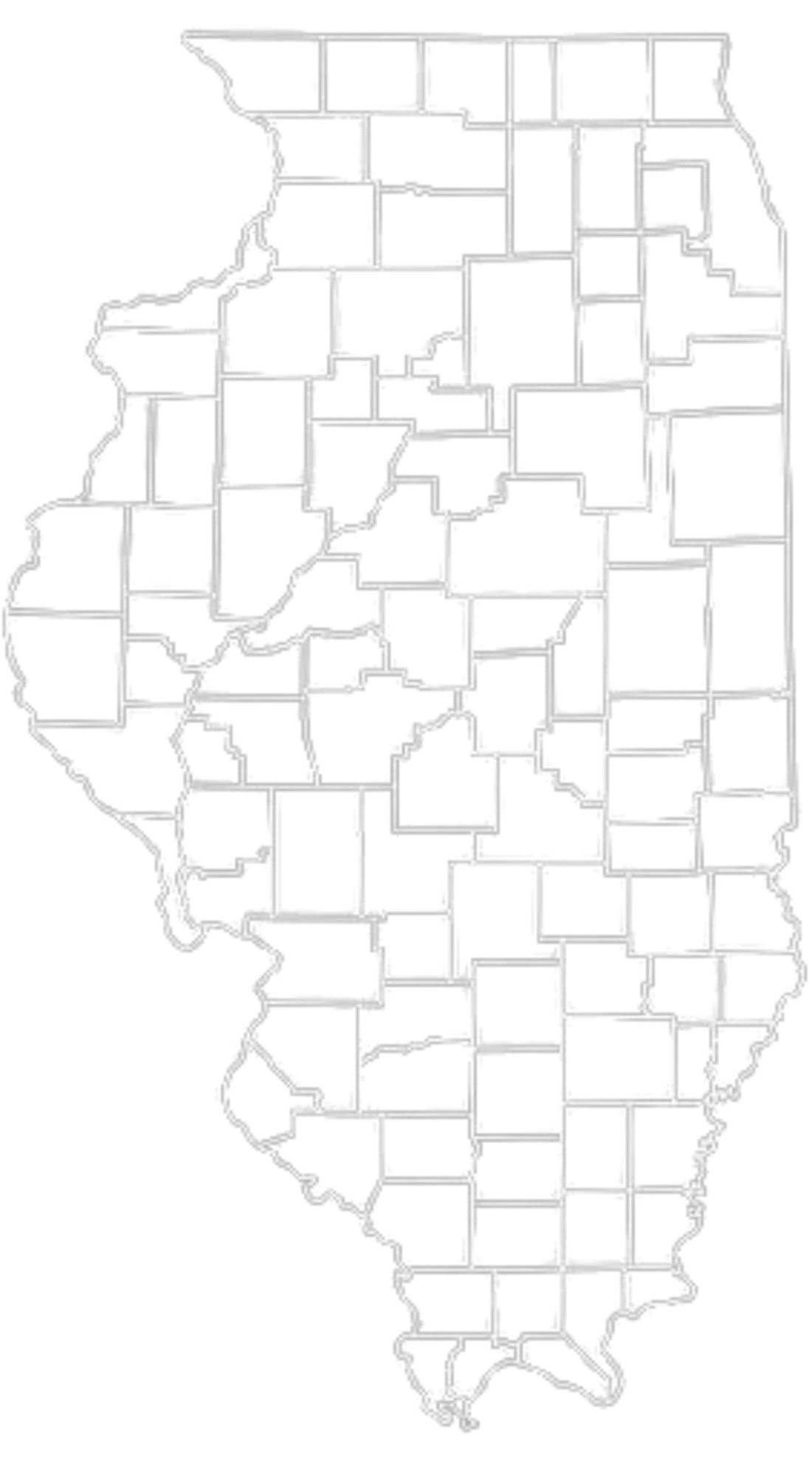 Map of Illinois